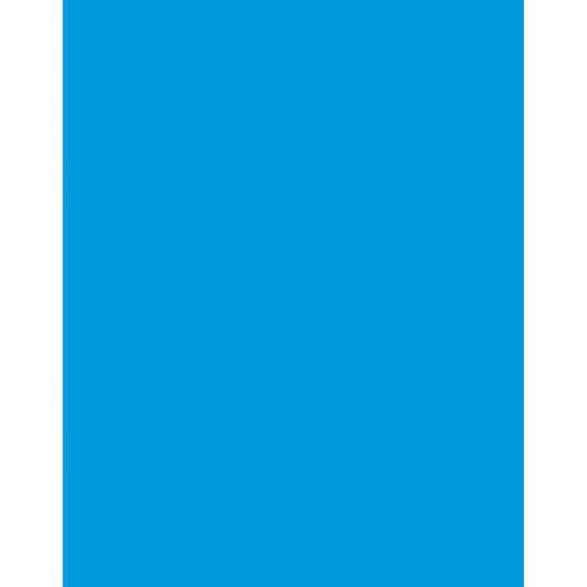 Pacon® Blue Coated Poster Board, 22" x 28", Pack of 25